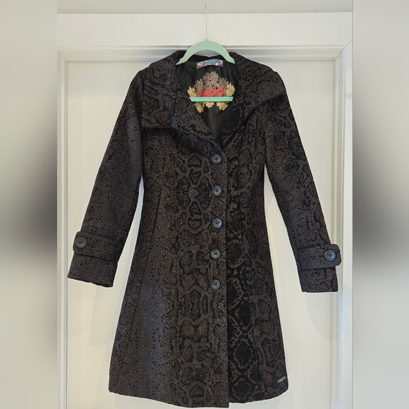 Desigual Jackets & Blazers - Desigual Floral Textured Jacket